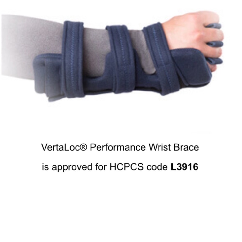 VertaLoc Performance Wrist Brace Universal Support L3916 New in Package